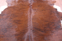 Thumbnail for Brindle Natural Brown Cowhide Rug - XX-Large 8' 3