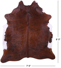 Thumbnail for Brindle Natural Brown Cowhide Rug - XX-Large 8' 3