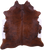 Brindle Natural Brown Cowhide Rug - XX-Large 8' 3"H x 7' 5"W