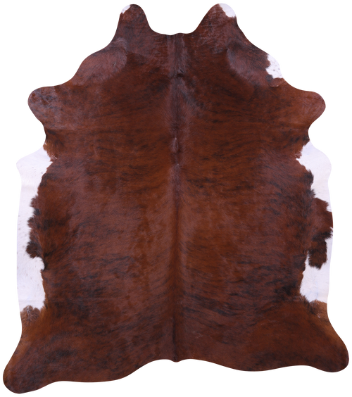 Brindle Natural Brown Cowhide Rug - XX-Large 8' 3