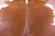 Brown & White Natural Cowhide Rug - XX-Large 8' 0"H x 7' 3"W