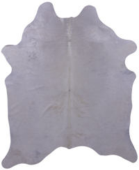 Thumbnail for White Natural Cowhide Rug - Large 6' 10