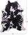 Black & White Natural Cowhide Rug - Large 6' 10"H x 5' 8"W