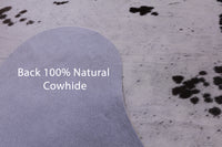 Thumbnail for Brown Salt & Pepper Natural Cowhide Rug - Medium 6' 1