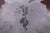 Grey & White Natural Cowhide Rug - Large 6' 8"H x 5' 8"W