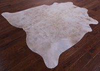 Thumbnail for Brown & White Natural Cowhide Rug - Large 6' 6