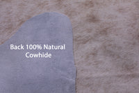 Thumbnail for Brown & White Natural Cowhide Rug - Large 6' 6