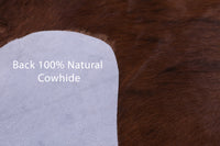 Thumbnail for Brindle Natural Brown Cowhide Rug - X-Large 7' 0
