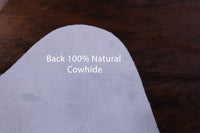 Thumbnail for Brindle Natural Brown Cowhide Rug - Large 6' 11