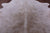 Beige Natural Cowhide Rug - Large 6' 8"H x 6' 3"W