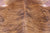 Light Brindle Natural Cowhide Rug - X-Large 7' 0"H x 6' 5"W