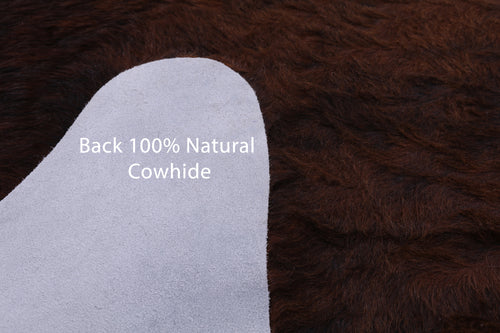 Brindle Natural Brown Cowhide Rug - X-Large 7' 0