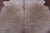 Beige Natural Cowhide Rug - Large 6' 5"H x 5' 9"W