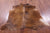 Brindle Natural Brown Cowhide Rug - Medium 5' 9"H x 5' 5"W