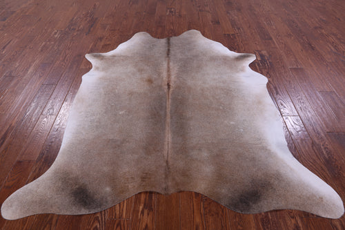 Light Brown Natural Cowhide Rug - Large 6' 7