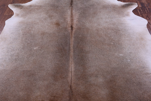 Light Brown Natural Cowhide Rug - Large 6' 7