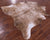 Light Brindle Natural Cowhide Rug - Large 6' 7"H x 6' 1"W