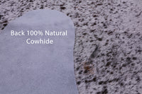 Thumbnail for Brown Salt & Pepper Natural Cowhide Rug - XX-Large 7' 8