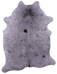 Thumbnail for Brown Salt & Pepper Natural Cowhide Rug - XX-Large 7' 8