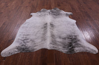 Thumbnail for Grey Brindle Natural Cowhide Rug - Large 6' 7