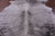 Grey Brindle Natural Cowhide Rug - Large 6' 7"H x 6' 3"W