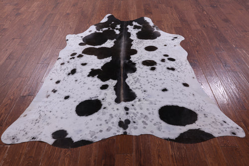 Brown Salt & Pepper Natural Cowhide Rug - X-Large 7' 0