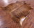 Brindle Natural Brown Cowhide Rug - Large 6' 4"H x 5' 11"W