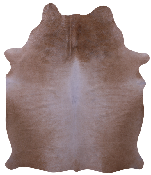 Beige Natural Cowhide Rug - Large 6' 8"H x 5' 9"W