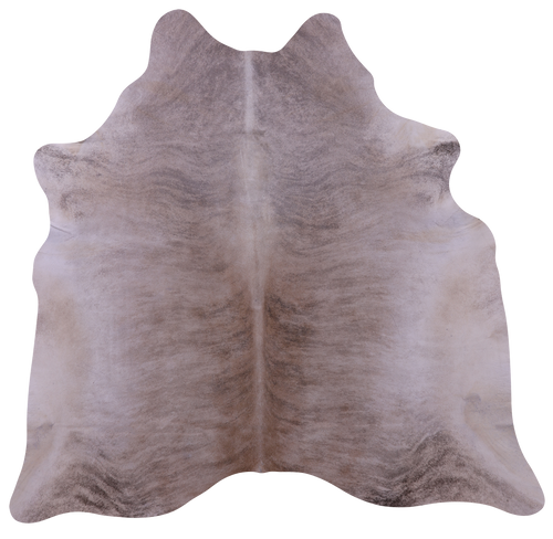 Light Brindle Natural Cowhide Rug - Medium 6' 0