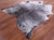 Brown Salt & Pepper Natural Cowhide Rug - Large 6' 9"H x 5' 9"W