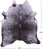 Brown Salt & Pepper Natural Cowhide Rug - Large 6' 9"H x 5' 9"W