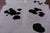 Black & White Natural Cowhide Rug - Large 6' 4"H x 5' 7"W
