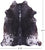 Black Salt & Pepper Natural Cowhide Rug - Large 6' 7"H x 5' 10"W
