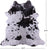 Black Salt & Pepper Natural Cowhide Rug - Medium 6' 0"H x 6' 2"W