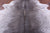 Grey & White Natural Cowhide Rug - Large 6' 7"H x 6' 2"W