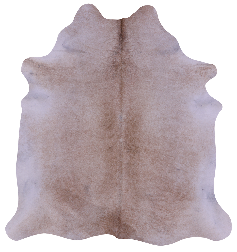 Light Brown Natural Cowhide Rug - Medium 6' 3"H x 5' 11"W