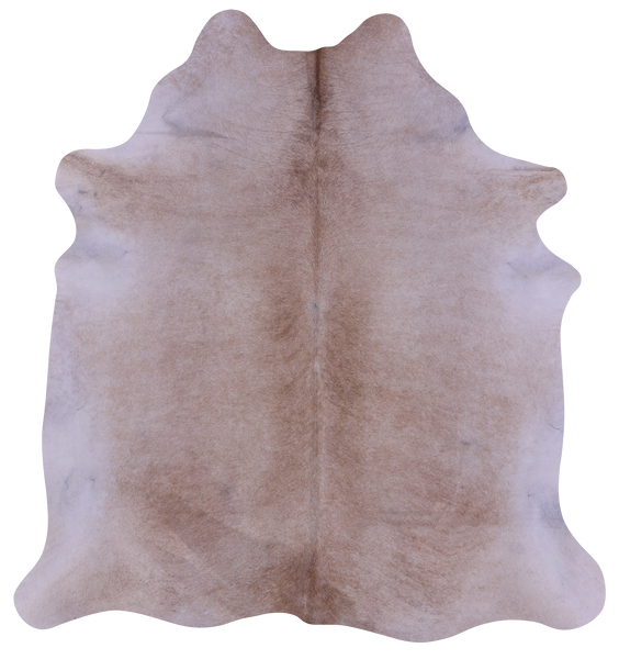 Light Brown Natural Cowhide Rug - Medium 6' 3"H x 5' 11"W