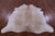 Light Brown Natural Cowhide Rug - Medium 6' 3"H x 5' 11"W