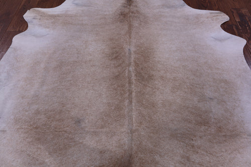 Light Brown Natural Cowhide Rug - Medium 6' 3