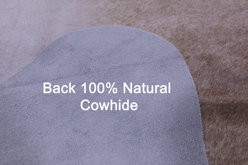 Light Brown Natural Cowhide Rug - Medium 6' 3