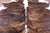 Brindle Natural Cowhide Rug - Medium 5' 8"H x 5' 9"W