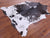 Brown Salt & Pepper Natural Cowhide Rug - Large 6' 5"H x 5' 9"W
