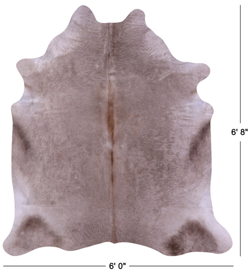 Champagne Natural Cowhide Rug - Large 6' 8
