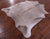 Champagne Natural Cowhide Rug - Large 6' 8"H x 6' 0"W