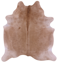Thumbnail for Light Brown Natural Cowhide Rug - Large 6' 7
