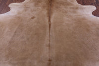 Thumbnail for Light Brown Natural Cowhide Rug - Large 6' 7