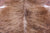 Light Brindle Natural Cowhide Rug - Large 6' 6"H x 6' 0"W