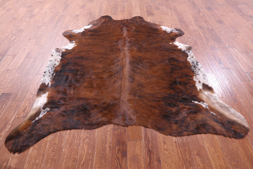 Brindle Natural Brown Cowhide Rug - X-Large 7' 5