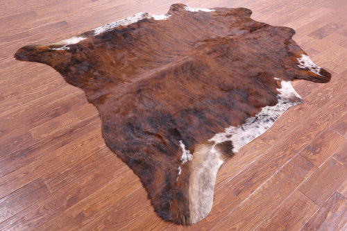 Brindle Natural Brown Cowhide Rug - X-Large 7' 5
