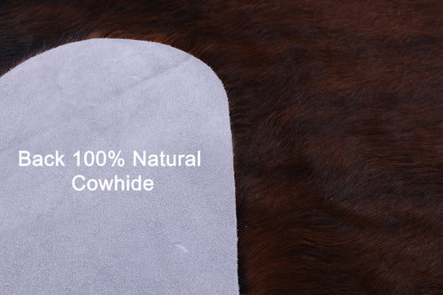 Brindle Natural Brown Cowhide Rug - X-Large 7' 5